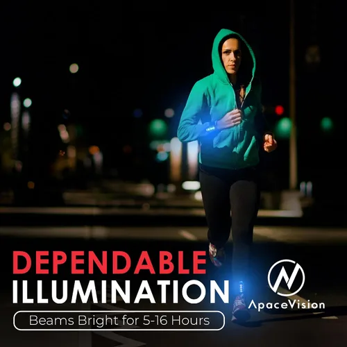 Miniatura 3 de EverLightFX - Luz LED de seguridad recargable por USB (paquete de 2) por Apace, luz trasera de bicicleta súper brillante funciona brillantemente
