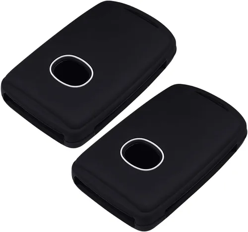 Miniatura 3 de Fundas para llavero remoto de silicona duradera para 3 4 llaves en el lateral 2019 2020 Mazda 3 CX-30 CX-5 CX9 2023 Mazda 6 (negro negro)