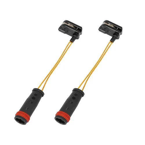 X AUTOHAUX 2 unids coche delantero trasero pastillas de freno electrónico sensor de desgaste indicador 1645401017 2205401517 para Mercedes-Benz