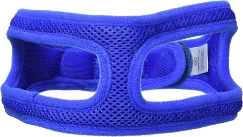 Miniatura 4 de Arnés ChokeFree de malla velpro, mascota, hombro cuello, L, Rosado