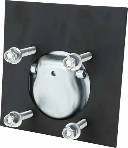 Miniatura 7 de Mytee Products Placa empotrable con anillo en D de 4 unidades, capacidad de 6000 libras, amarre para remolques cerrados, camionetas