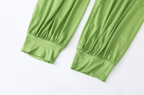 Miniatura 50 de Pantalones de algodón modal para mujer de AvaCostume, pantalones suaves para practicar yoga o deportes.