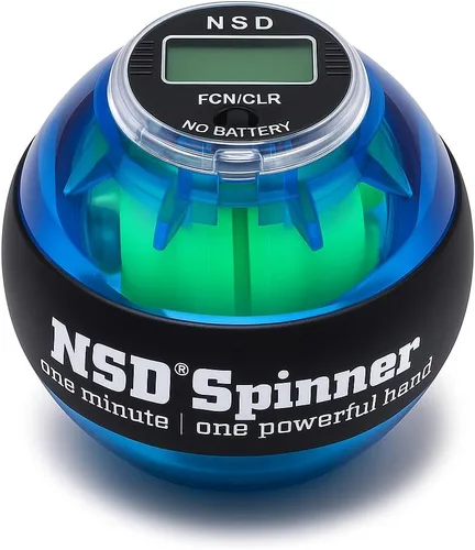 Miniatura 10 de Ejercitador de muñeca y antebrazo con giroscopio Nsd Power Essential Ámbar