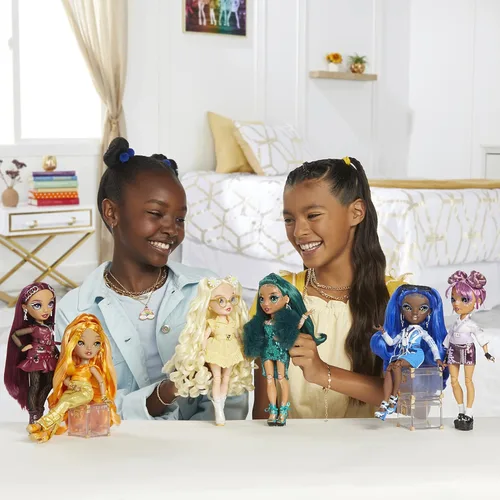 Miniatura 7 de Muñeca de moda Rainbow High - Meena Fleur (Oro Azafrán)
