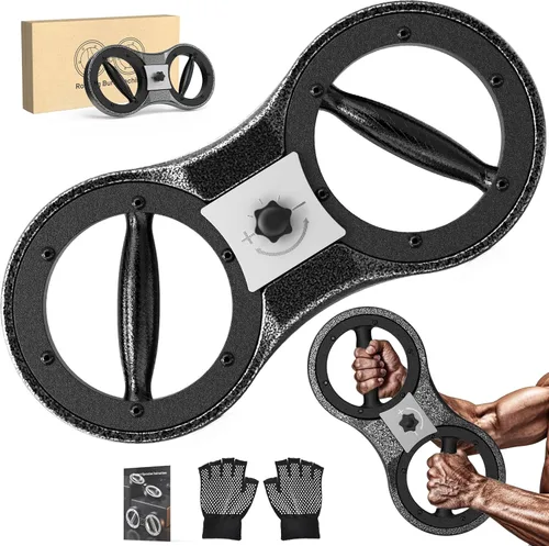 Miniatura 8 de HOTWAVE Burn Machine Plus – Upgraded 360° Rotating Shoulder Machine, Arm Trainer with Enlarged Inner Ring, Heavy-Duty Steel Build, Portable Home Gym