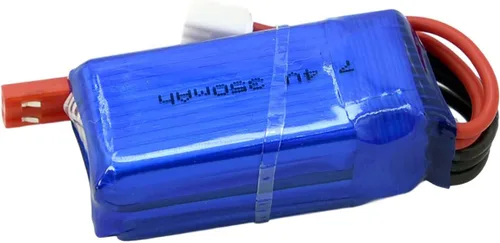 Miniatura 6 de 2 unids 7.4 V 2S 350 mAh 20C LiPo batería JST enchufe para RC modelo micro avión helicóptero Quadcopter Drone