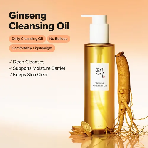 Miniatura 2 de Beauty of Joseon Aceite de Limpieza de Ginseng Removedor de Maquillaje Resistente al Agua para Piel Facial Sensible y Prone al Acné. Cuidado