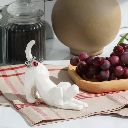 Miniatura 7 de PUDDING CABIN Regalo para mamá de perro para mujer, soporte para anillo de boda, regalo para perro para mujereshombres, cumpleaños, Navidad, San