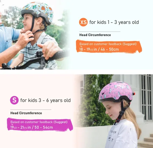 Miniatura 3 de MOUNTALK - Casco de bicicleta para niños/bebés, para niños de 1/2/3/4/5/6/7/8 años, cascos para niños de 5-8/8-14 años, cascos de patineta