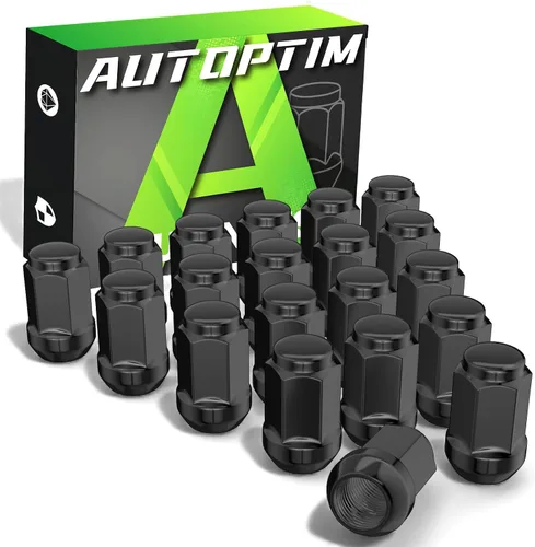 Miniatura 15 de AUTOPTIM Tuercas de rueda 1/2-20 – Repuesto para Ford Mustang 1964-1973/1994-2014, Edge 2006-2014, Explorer 1990-2019, Ranger 1982-2012, 20 tuercas