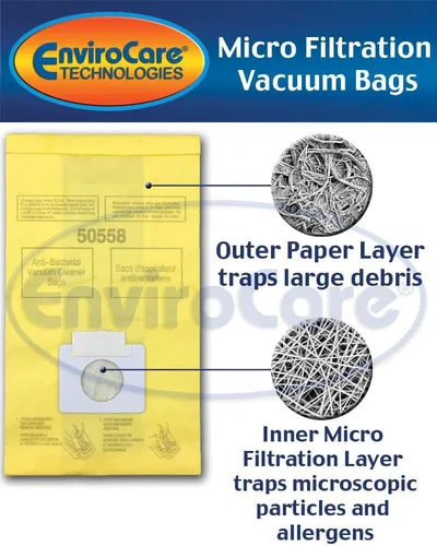 Miniatura 3 de Bolsa de repuesto para Kenmore Canister tipo C. Compatible con modelos 5055, 50557, 50558 y Panasonic tipo C-5