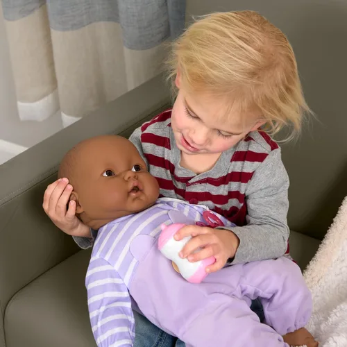 Miniatura 5 de Muñeca para abrazar de 20 pulgadas, de JC Toys, Africano americano