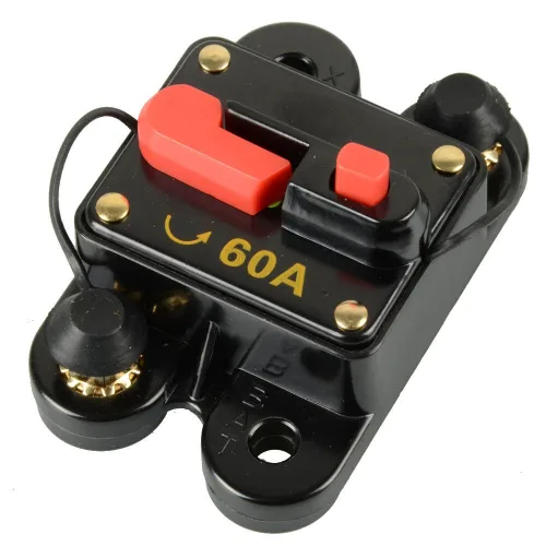 Miniatura 15 de Interruptor de circuito de 30 amperios de reinicio manual, inversor en línea, fusible para coche, motores de arrastre marino, barco, vehículos todo