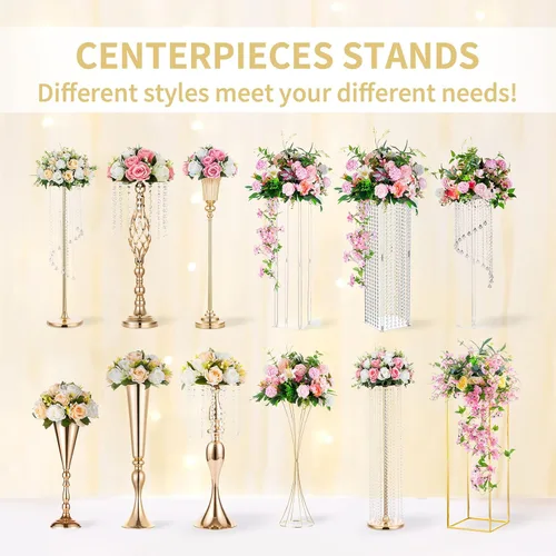 Miniatura 7 de NUPTIO Centros de mesa de flores blancas para mesas: 6 piezas de arreglo de bolas de flores artificiales para fiesta de boda, rosa floral falsa