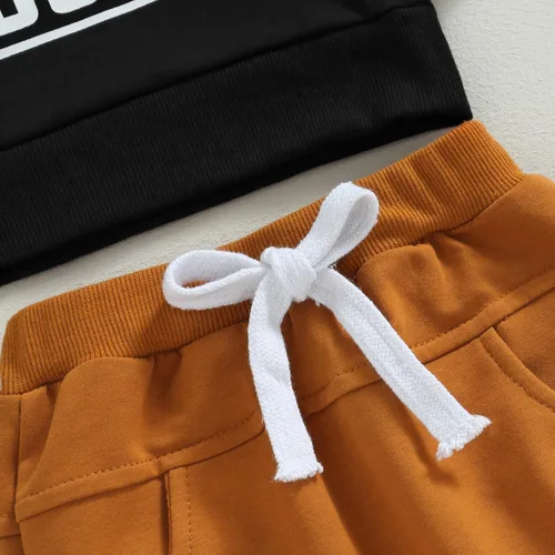 Miniatura 6 de Conjunto de sudadera de manga larga para bebé, ropa de otoño e invierno