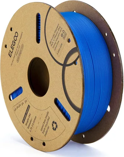 Miniatura 61 de ELEGOO Filamento PLA 1.75mm Azul Oscuro & Rojo 2KG, Filamento para Impresora 3D con Precisión Dimensional +/- 0.02mm, Paquete de 2 Carretes de 1kg
