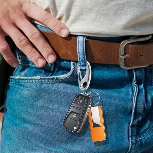 Miniatura 6 de MroMax Mosquetón a presión, acero inoxidable 304, clip de gancho a presión de 2.756 in/2.76 pulgadas de longitud, garra de langosta de grado marino