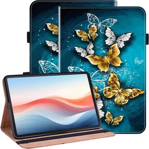 Miniatura 8 de Funda para Samsung Galaxy Tab S5e 10.5 2019 Modelo SM-T720/T725/T727 Tablet con Soporte para Lápiz, Cubierta de Diseño de Billetera con Soporte