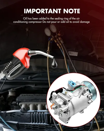 Miniatura 4 de Compresor de CA con embrague para Honda para CR-V 2.4L 2007-2015, para Acura para RDX 2.3L 2007-2012, para Honda para Civic 2012-2014, para Acura