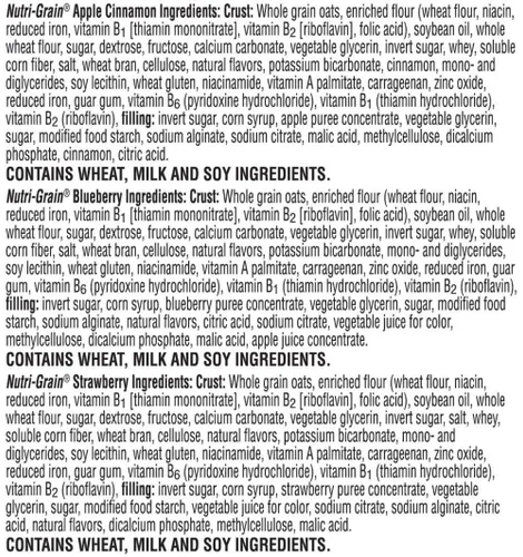Miniatura 3 de Kellogg's Nutri-Grain - Barra de desayuno variada, 1.3 onzas, 48 unidades (paquete de 2)