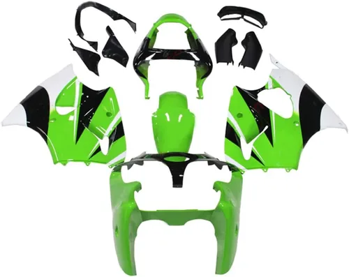 Carenados completos de motocicleta compatibles con Kawasaki ZX-6R / ZZR600 05-08 2000 2001 2002 ZX6R 636 00 01 02 ABS inyección de plástico ABS
