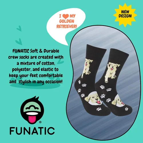 Miniatura 6 de FUNATIC Dog and Cat Novelty Socks - Perfect Pet Lover Gift - All Breeds