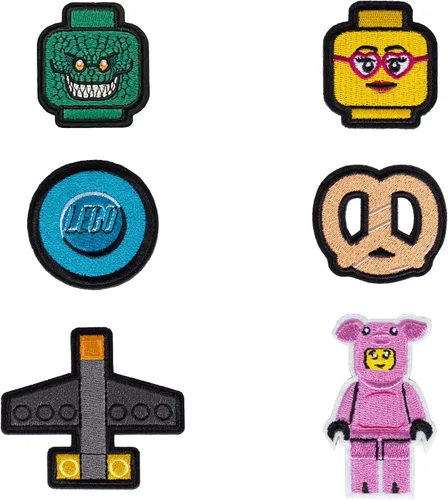 Miniatura 6 de LEGO Bolsa de accesorios con juego de parches, serie 1, Azul, Bolsa Serie 1