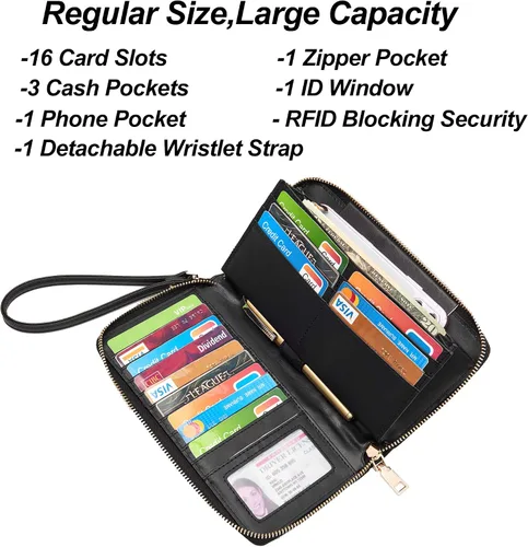 Miniatura 3 de YZAOLL Bolsos para mujer de cuero sintético, medianos y grandes, bolso de hombro, cartera, juego de bolso de mano y billetera