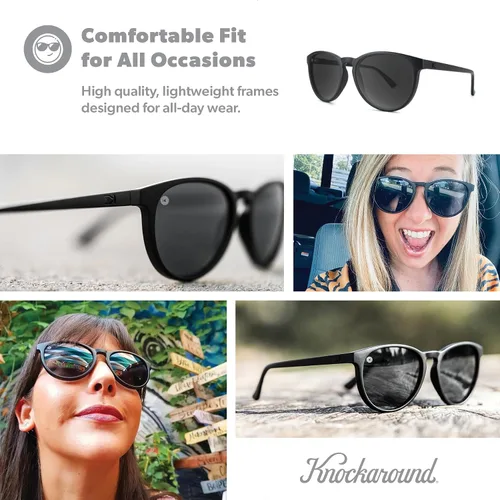 Miniatura 39 de Knockaround Mai Tais - Gafas de sol polarizadas para mujeres y hombres, lentes resistentes a los impactos y protección completa UV400