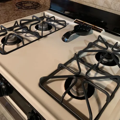 Miniatura 2 de Rejillas WB31X20643 mejoradas para piezas de estufa GE, rejilla de quemador, piezas de placa de cocina GE, rejilla de superficie de acero metálico