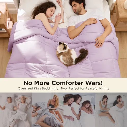Miniatura 186 de Bedsure Relleno de edredón – Edredones acolchados tamaño individual XL, edredón para todas las estaciones, suave manta de ropa de cama alternativa