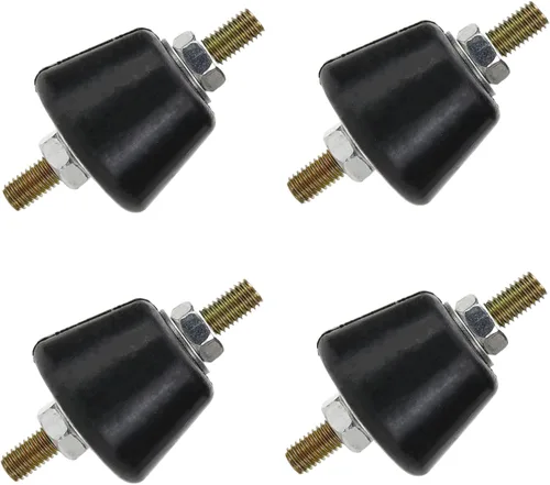 Quluxe 4 piezas de tacos de goma amortiguadores y vibraciones aisladores para mini bombas de calor/agua divididas, compresores de aire, motores