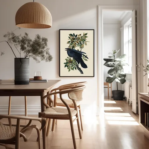 Miniatura 5 de Poster Master Vintage James Audubon Póster - Impresión Retro de Cuervo - Arte de Aves de América - Arte de Aves - Regalo para Hombres, Mujeres