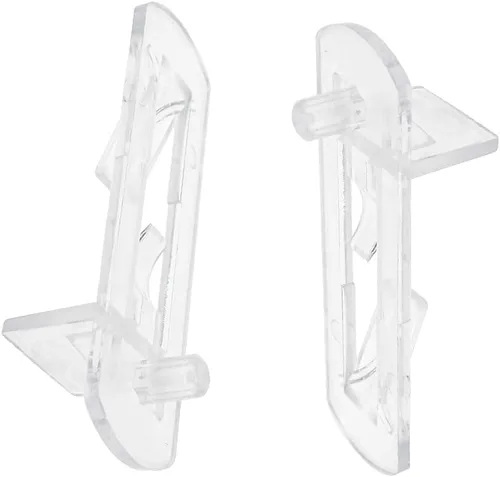 Miniatura 9 de Bitray Pinzas de bloqueo para estante, clips de soporte autobloqueantes para orificio de 0.272 in de diámetro y estante de 3/4 pulgadas, 50
