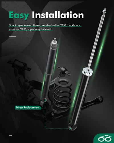 Miniatura 6 de SCITOO - Amortiguadores traseros para Mazda se adapta a 2014-2018 para Mazda CX-5 Shocks 3440013 5546 Shocks Struts - Juego de 2 piezas