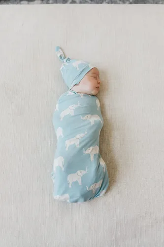 Miniatura 3 de Copper Pearl Baby Beanie Hat Top Knot