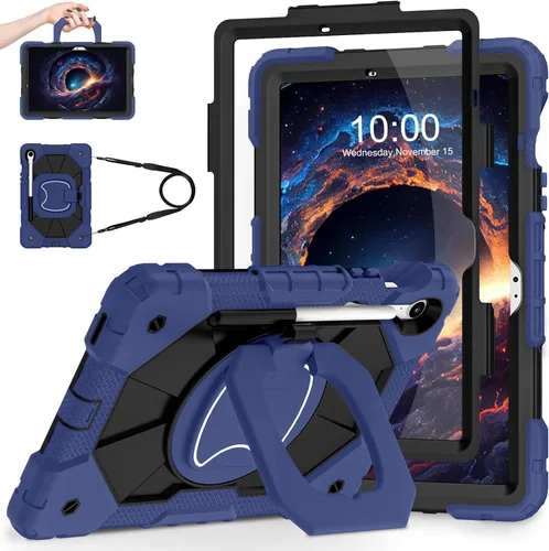 Miniatura 12 de WESOROL Funda para Samsung Galaxy Tab S10 Lite/S10 FE/S9 FE/S9 10.9/11 pulgadas (2025/2023), Funda para Tableta Galaxy Tab S9 a prueba de golpes