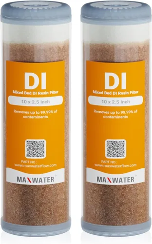 Miniatura 8 de Max Water Unidad de enjuague de auto desionizada de 2 etapas, desionizador de agua de alta calidad para sistema de agua de lavado de autos, RV