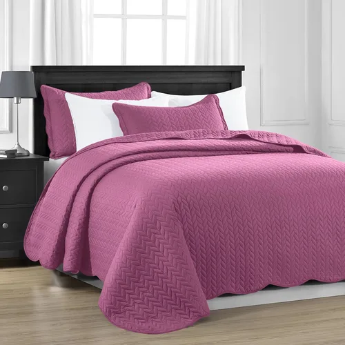 Miniatura 358 de MOONLIGHT20015 Edredón tamaño King (106 x 96 pulgadas) con 2 fundas de almohada (20 x 36 + 2 pulgadas) para todas las estaciones, juego de cama Azul