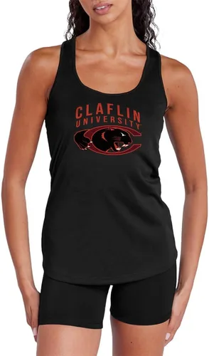 Miniatura 204 de Camiseta deportiva sin mangas oficial de NCAA Collegiate para mujer, con espalda cruzada, colección con logotipo primario