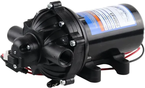 Miniatura 11 de Everflo EF1000-BOX - Bomba de diafragma de 12 V en caja con puertos de manguera de 3/8 pulgada, 1,0 GPM