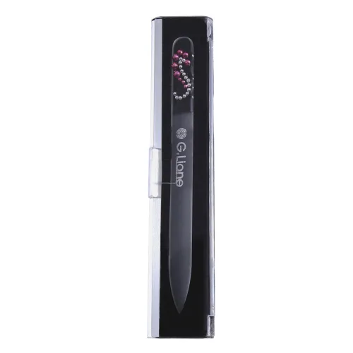 Miniatura 13 de Limas de cristal G. Liane para uñas - Lima doble cara de cristal grabada con estuche