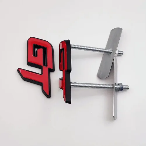 Miniatura 7 de Emblema de metal 3D de la parrilla delantera del coche con logotipo GT + insignia de la tapa del maletero de Grand Tourer, calcomanía deportiva