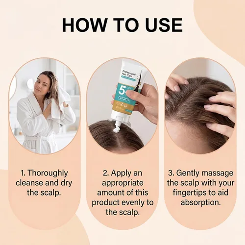 Miniatura 9 de 2 unidades de 5% de minoxidil para el crecimiento del cabello en crema de masaje para el cuero cabelludo, tratamiento contra la pérdida de cabello