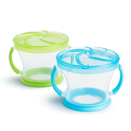 Miniatura 6 de Munchkin® Stay PutTM - Platos de ventosa, cuencos y vasos de aperitivos para niños pequeños (azul/verde/morado)