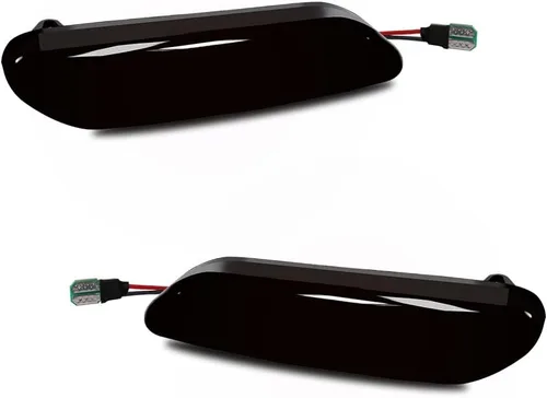 Miniatura 2 de ADIIL Lente transparente ámbar Full LED Front Fender Turn Signal Side Marker Lights Compatible con MINI Cooper R60 Countryman R61 Paceman 2011-2016