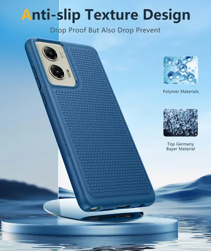 Miniatura 574 de FNTCASE Funda para iPhone 17 Pro: Fundas delgadas translúcidas de color azul claro compatibles con MagSafe, protección completa de la cámara