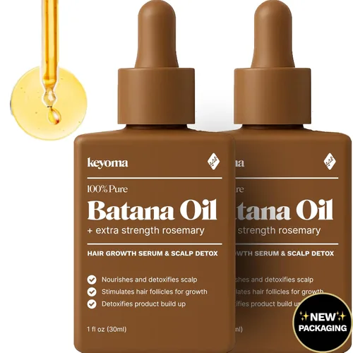 Miniatura 11 de Keyoma Aceite de batana para el crecimiento del cabello con romero: nutre y desintoxica el cuero cabelludo para un cabello más grueso, más fuerte