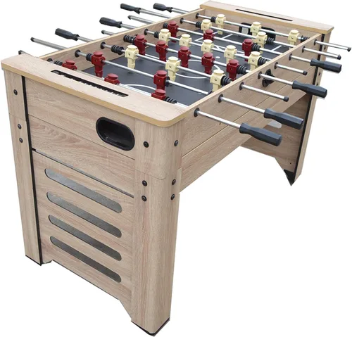 Miniatura 27 de Hathaway Madison - Mesa multijuego 6 en 1 de 54 pulgadas, ideal para salas de juegos familiares, incluye billar, futbolín, hockey deslizante, tenis