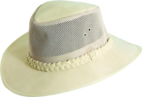Miniatura 4 de Dorfman Pacific Co. sombrero absorbente con lados de malla para hombre